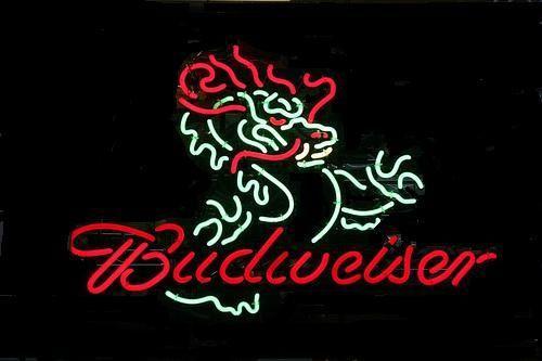 Budweiser Dragon Neon Sign